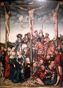 Lucas Cranach the Elder The Crucifixion oil on canvas